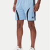 adidas Спортни шорти Teamgeist adicolor JW1348 Светлосиньо Regular Fit цвят на ниска цена