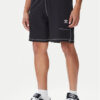 adidas Спортни шорти Trefoil Essentials KA8539 Черен Loose Fit цвят на ниска цена