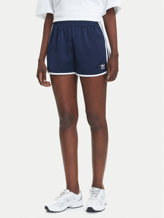 adidas Спортни шорти adicolor 3-Stripes Sprinter KB9545 Тъмносин Loose Fit цвят на ниска цена