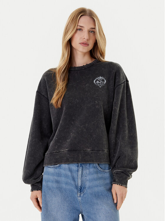 adidas Суитшърт 20th Century Fox Disney JX1276 Черен Oversize цвят на ниска цена