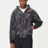 adidas Суитшърт Camo JY2775 Сив Loose Fit цвят на ниска цена