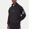 adidas Суитшърт Future Icons 3-Stripes JX1956 Черен Regular Fit цвят на ниска цена
