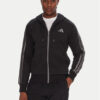 adidas Суитшърт Holiday 3-Stripes JM1695 Черен Regular Fit цвят на ниска цена