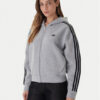 adidas Суитшърт adicolor 3-Stripes JY2620 Сив Regular Fit цвят на ниска цена