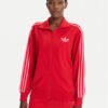 adidas Суитшърт adicolor Classic Firebird JW3665 Червен Loose Fit цвят на ниска цена