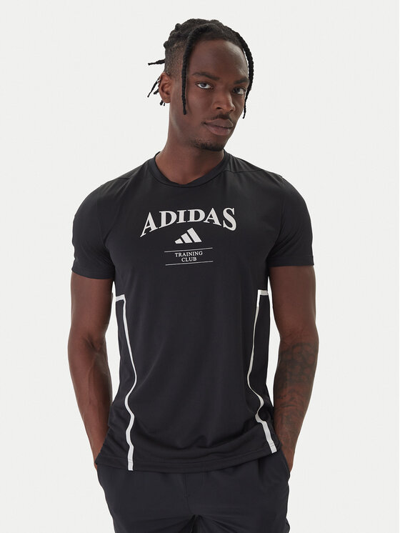 adidas Тишърт Designed-for-Training Legacy KA5284 Черен Slim Fit цвят на ниска цена