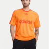adidas Тишърт adicolor JP1027 Жълт Loose Fit цвят на ниска цена