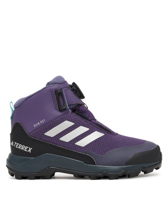 adidas Туристически Terrex Winter Mid BOA RAIN.RDY Hiking JS2970 Виолетов цвят на ниска цена