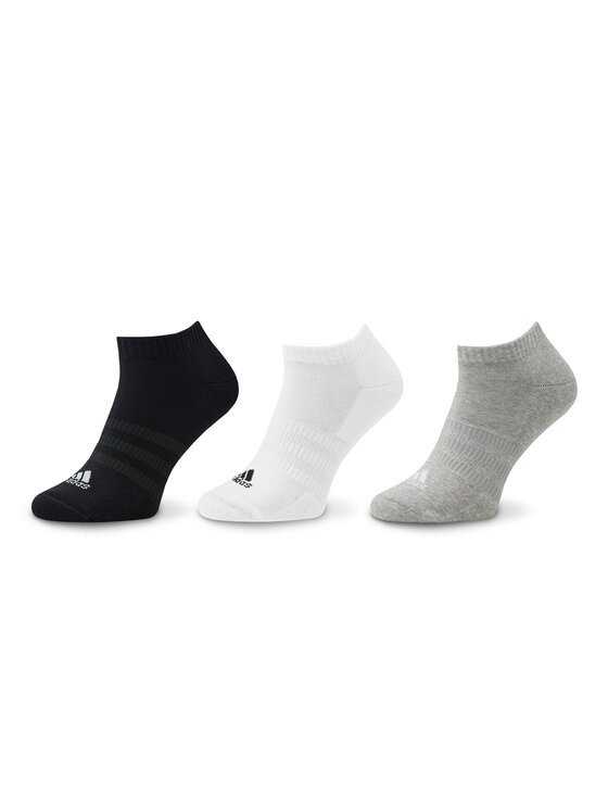 adidas Чорапи тип терлици Cushioned Low-Cut Socks 3 Pairs IC1333 Сив цвят на ниска цена