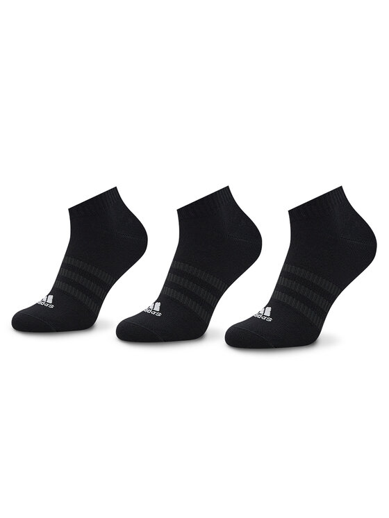 adidas Чорапи тип терлици Thin and Light Sportswear Low-Cut Socks 3 Pairs IC1336 Черен цвят на ниска цена
