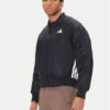 adidas Яке бомбър Stadium JN1825 Черен Loose Fit цвят на ниска цена