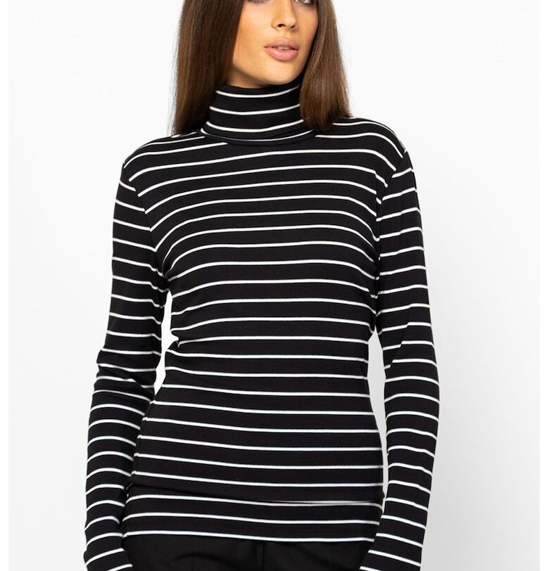 Блуза Canva с модал с поло Heavy Tools