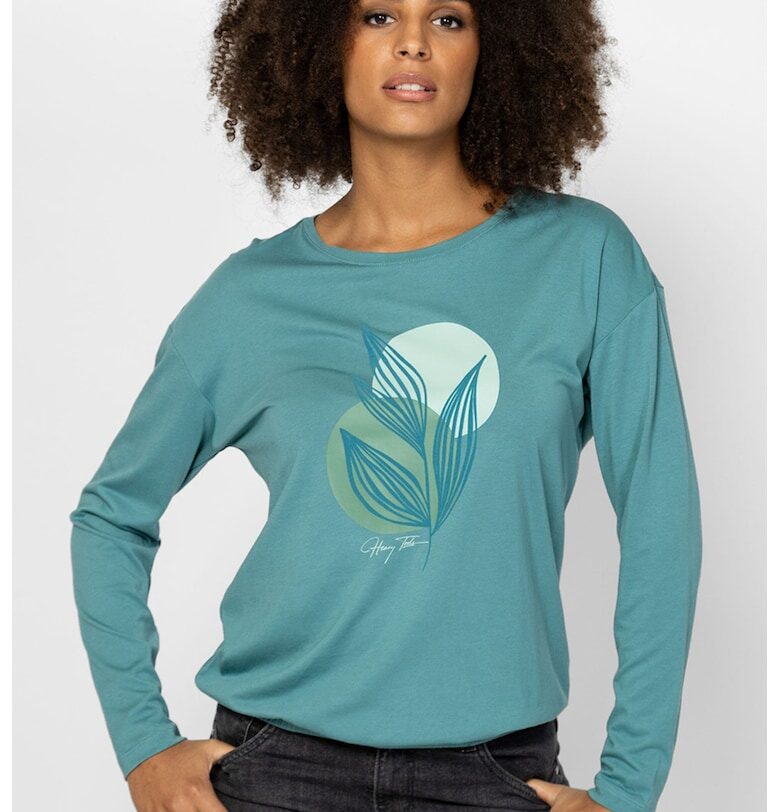 Блуза Capra с принт Heavy Tools