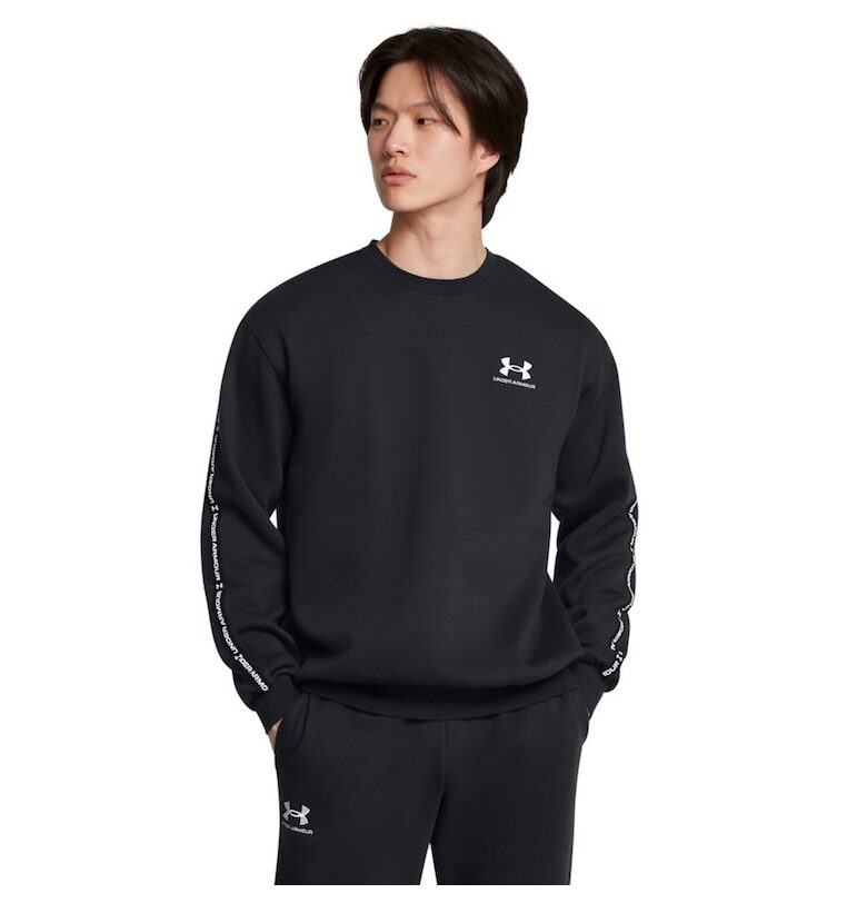 Блуза  Icon Crew FL 1389357-001 - мъжка - черна Under Armour