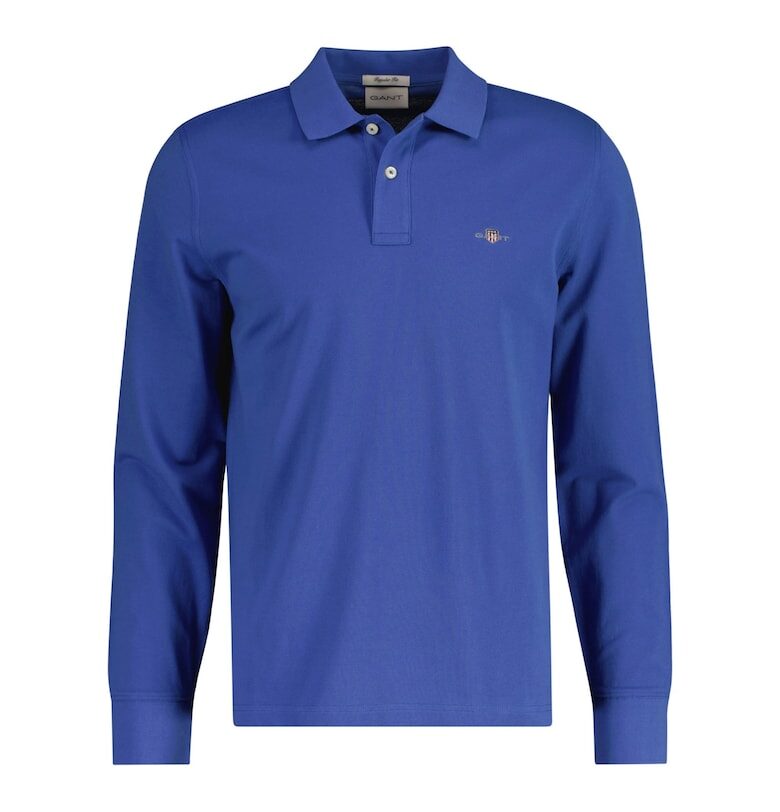 Блуза Shield с яка Gant