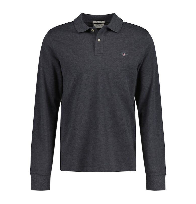 Блуза Shield с яка Gant