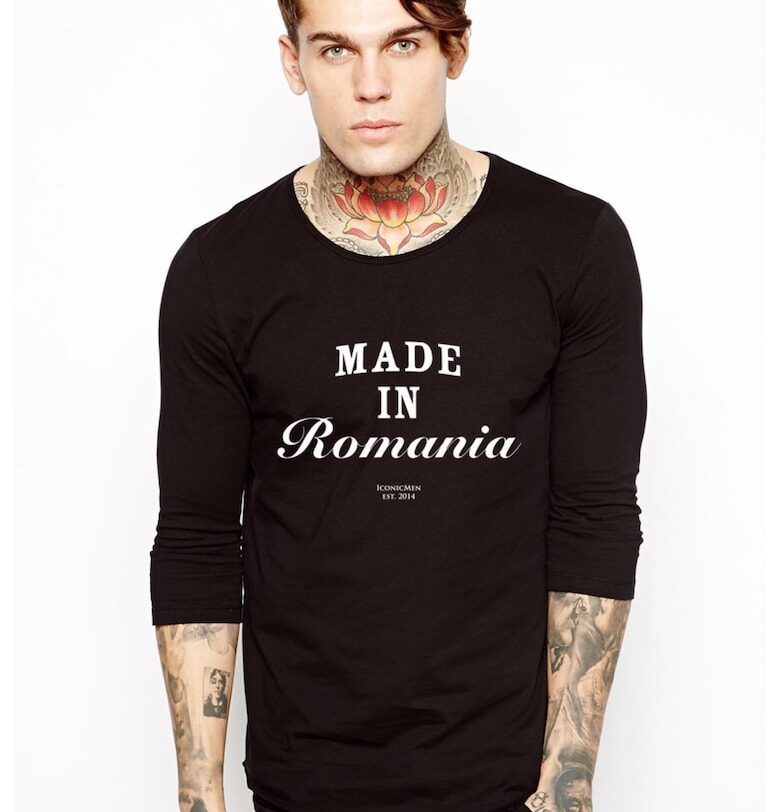 Блуза мъжка Made in Romania1 THEICONIC