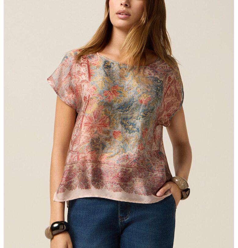 Блуза с десен Oltre