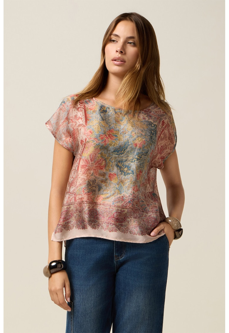 Блуза с десен Oltre