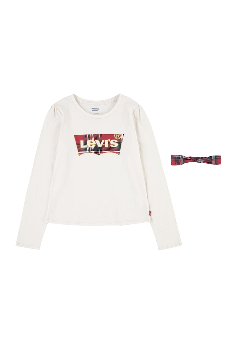 Блуза с лого и лента за глава Levis