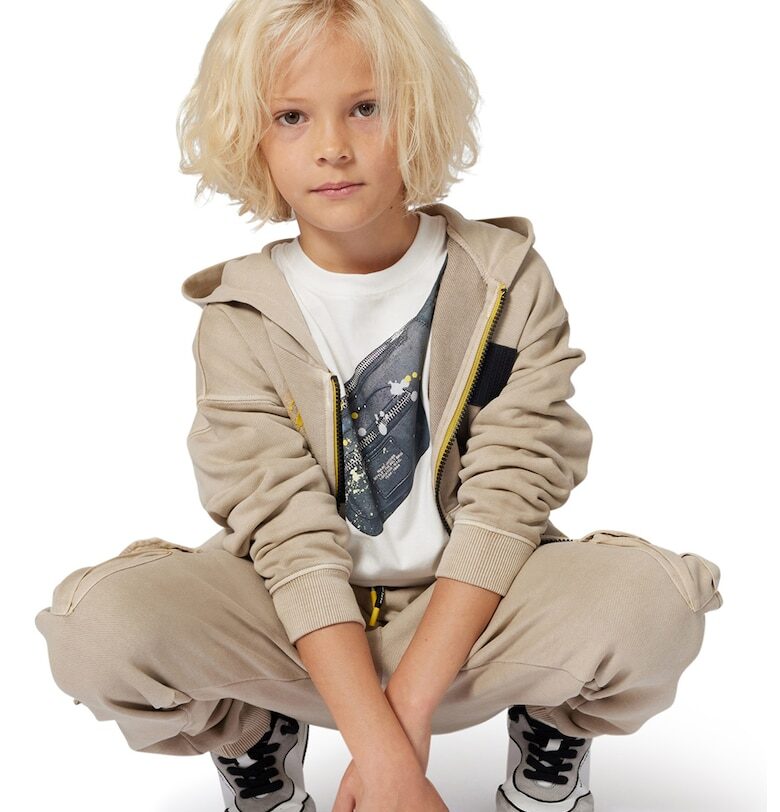 Блуза с овално деколте и графична шарка Marc Jacobs