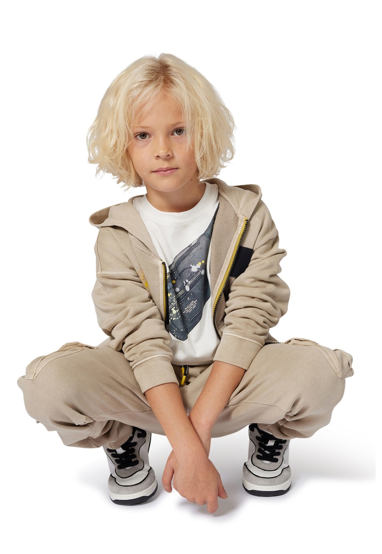 Блуза с овално деколте и графична шарка Marc Jacobs