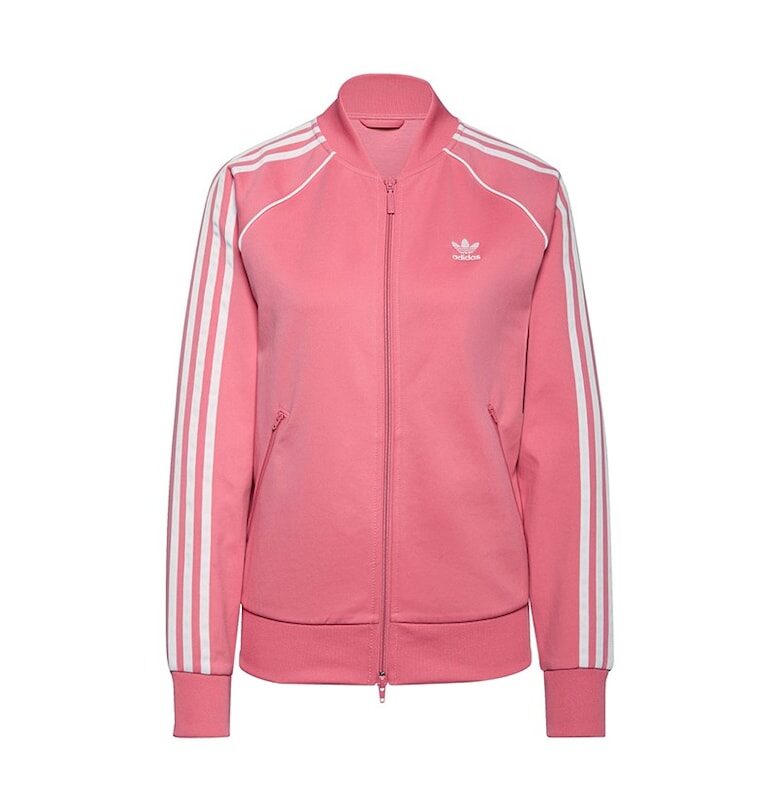 Блуза  със странични райета W H34591 - розово adidas