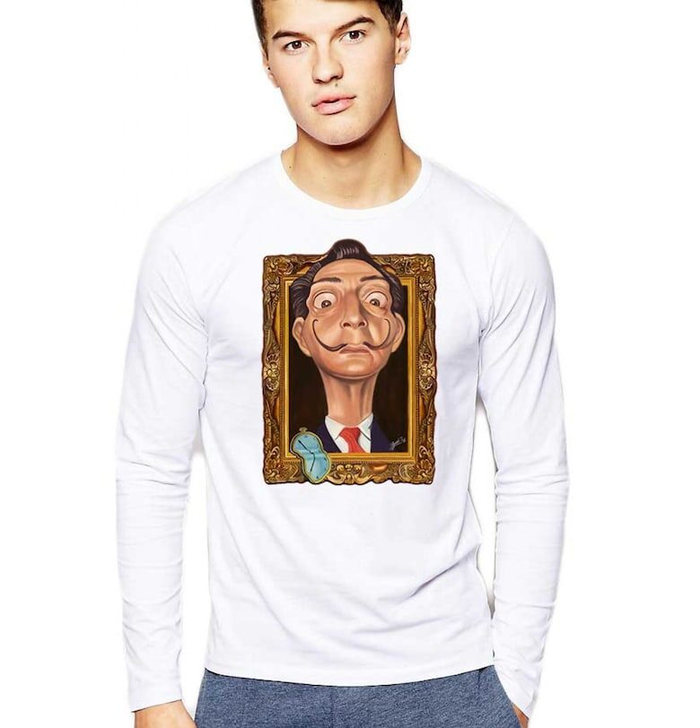 Бяла мъжка блуза - Dali - Frame THEICONIC