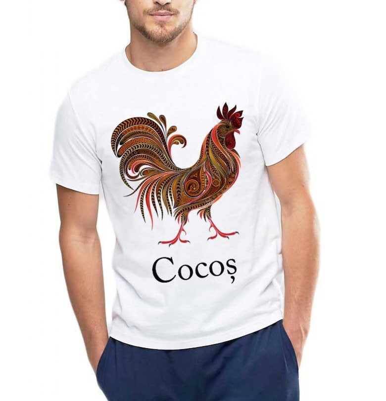 Бяла мъжка тениска - Cocos THEICONIC