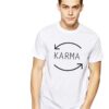Бяла мъжка тениска - Karma THEICONIC
