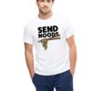 Бяла мъжка тениска - Send Noods THEICONIC