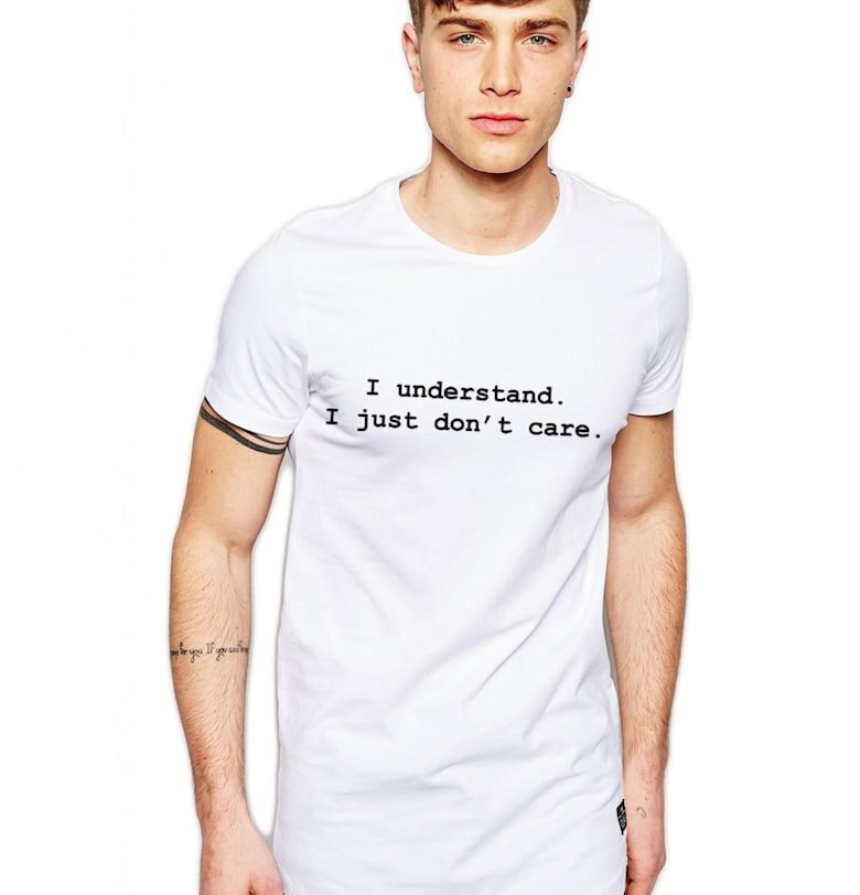 Бяла мъжка тениска - разбрах THEICONIC