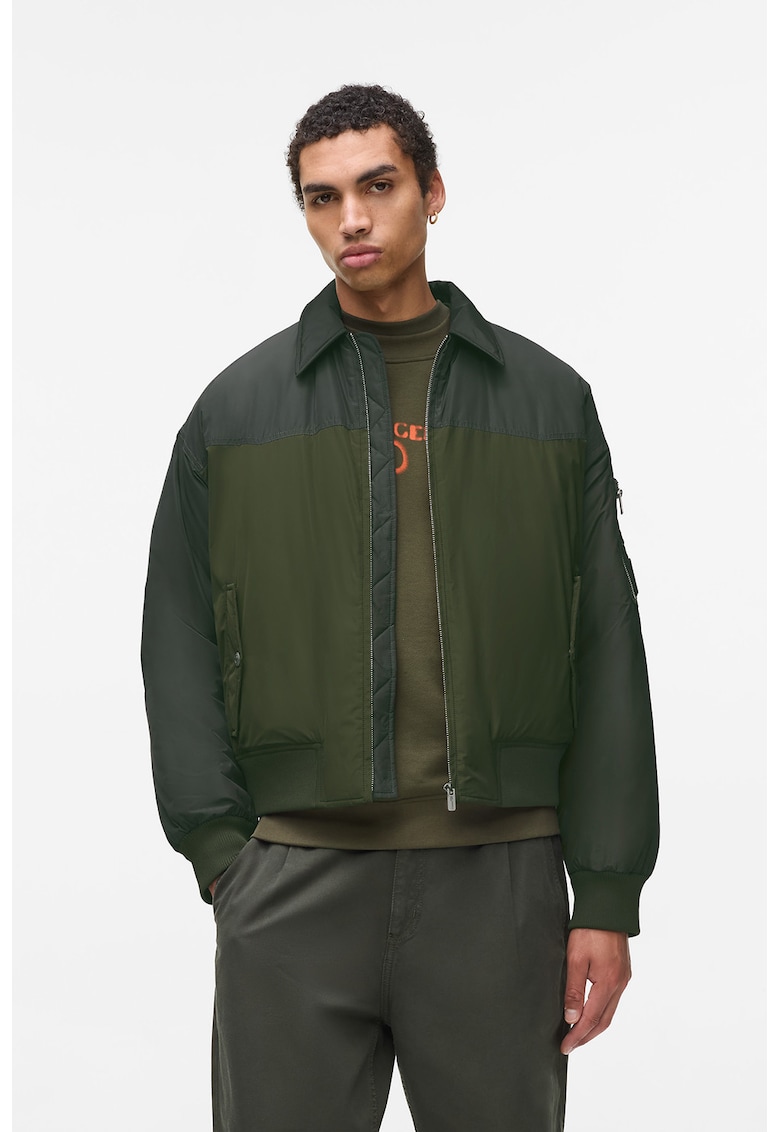 Ватирано яке с остра яка KARL LAGERFELD JEANS