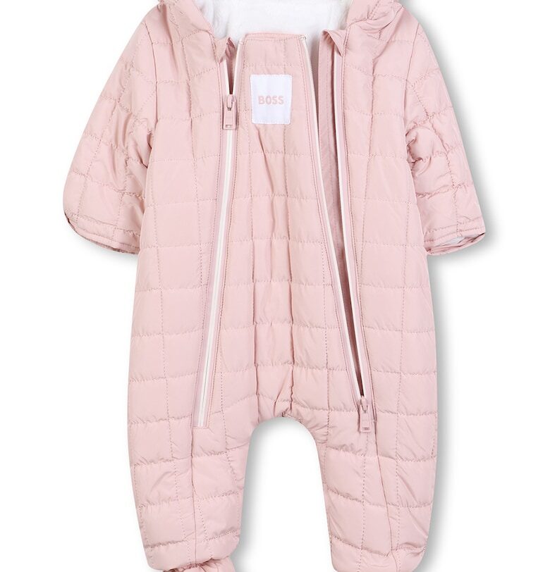 Гащеризон тип ританки с ръкавички BOSS Kidswear