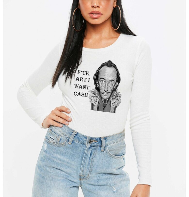 Дамска блуза - Dali - I want CASH THEICONIC