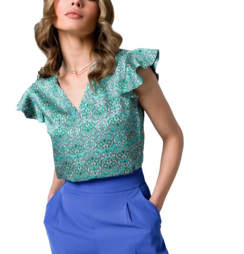 Дамска блуза  Imate - светло зелено Style