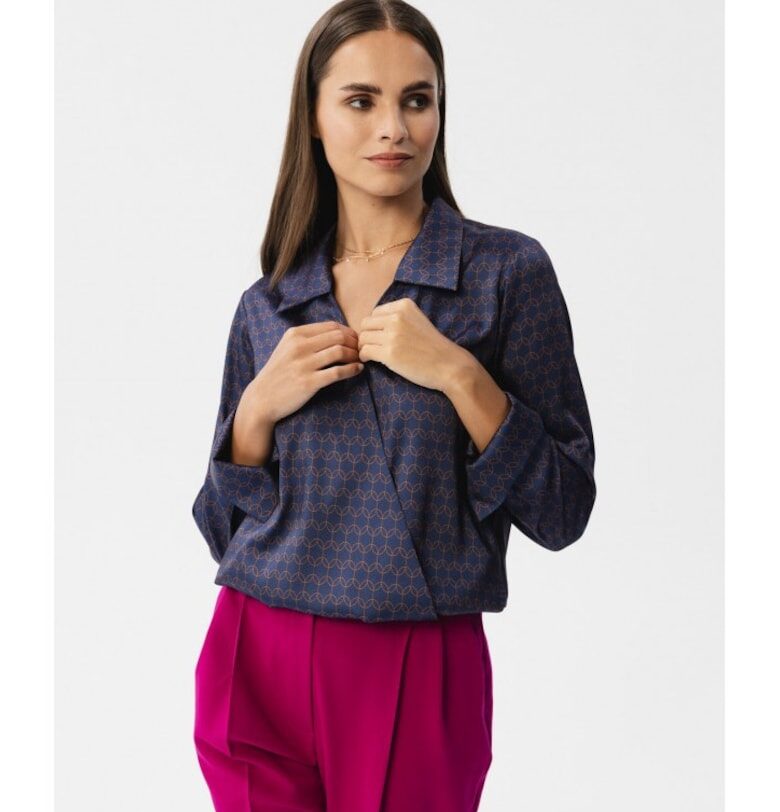 Дамска блуза -  Ozarion - лилава Stylove