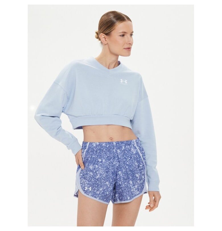 Дамска спортна блуза -  62732 - Памук - Синя Under Armour