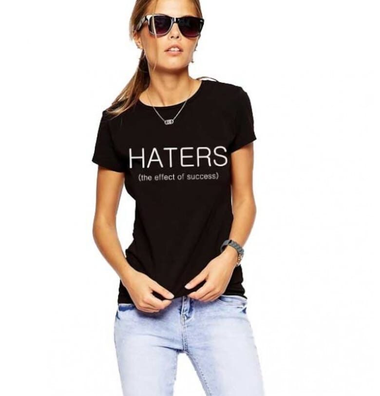 Дамска тениска - HATERS THEICONIC