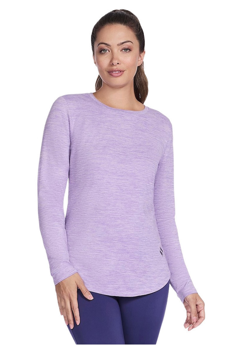 Дамска туника GO DRI Swift с дълъг ръкав и кръгло деколте Skechers