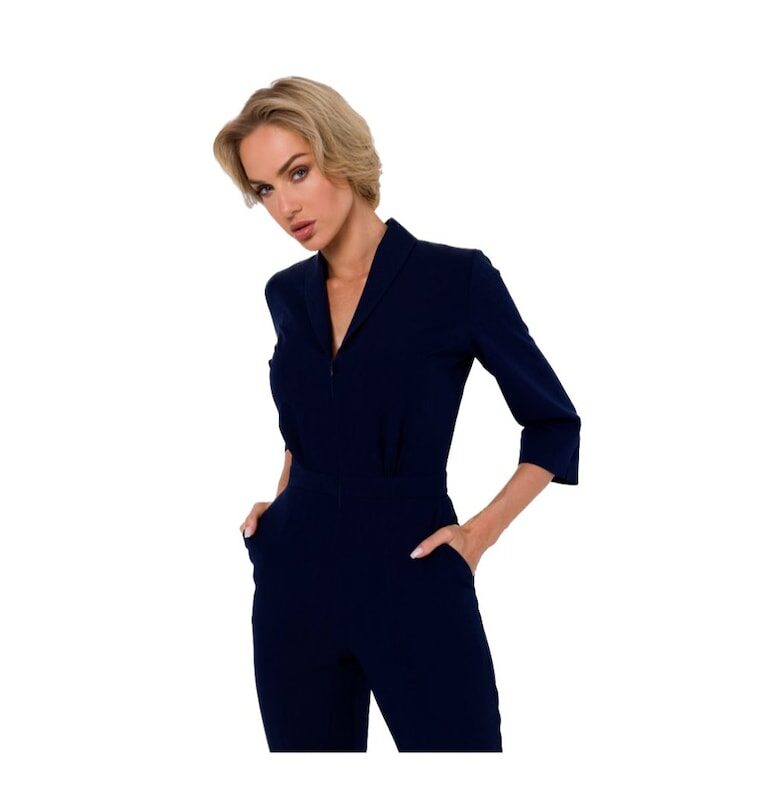 Дамски гащеризон - Made of Emotion - Andrenna - тъмно син - MOE