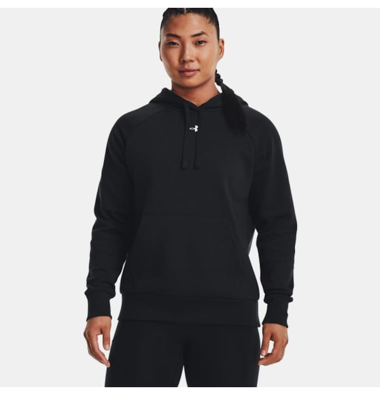 Дамски спортен суичър  памук/полиестер - черен Under Armour