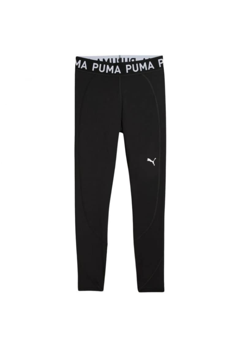 Дамски спортни панталони - прилепнали клинове - черен - полиестер Puma