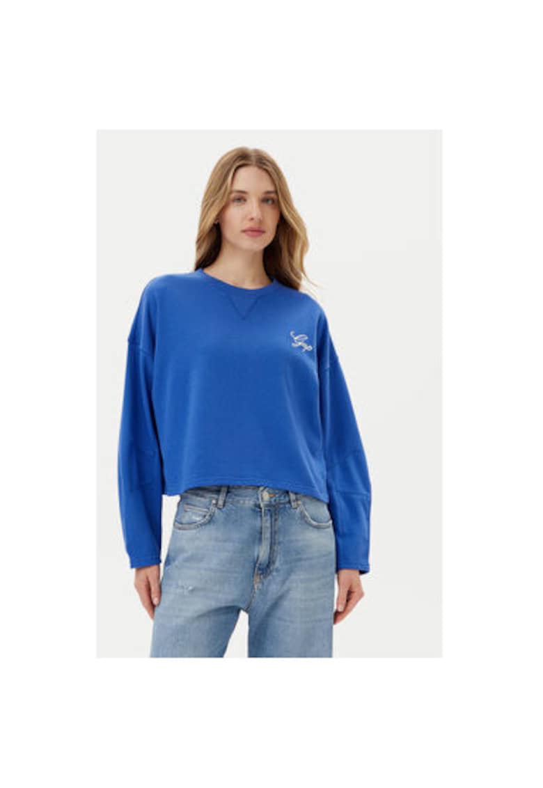 Дамски суитшърт 767368-02 - Памук/Полиестер - Син GAP