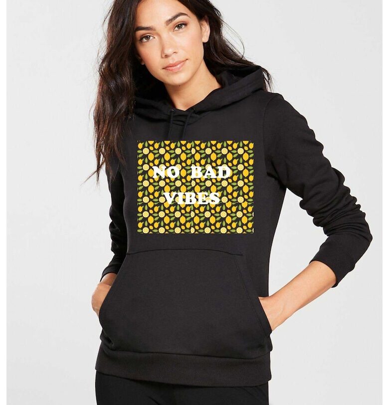 Дамски суитшърт - No Bad Vibes THEICONIC