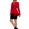 Дамско сако  Полиестер/Еластан - Червено MOE