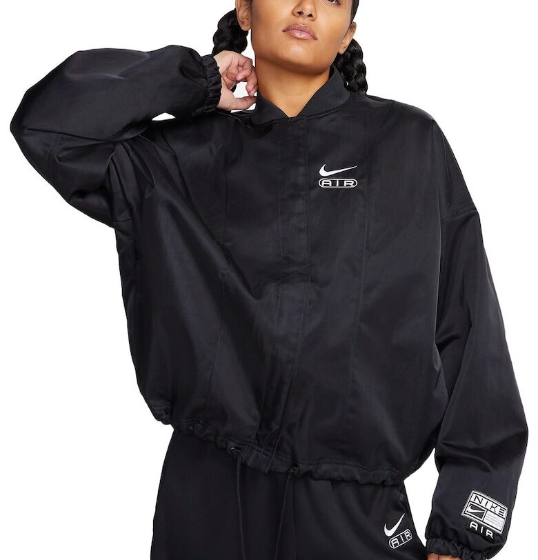 Дамско яке  Air Oversize Woven - Черен Nike