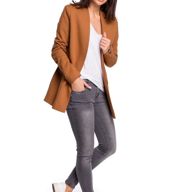 Дамско яке -  Wendelin - Кафяво BeWear