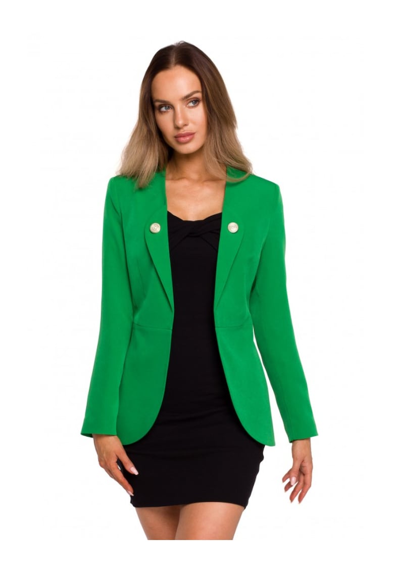 Дамско яке Полиестер/Еластан - Зелено MOE
