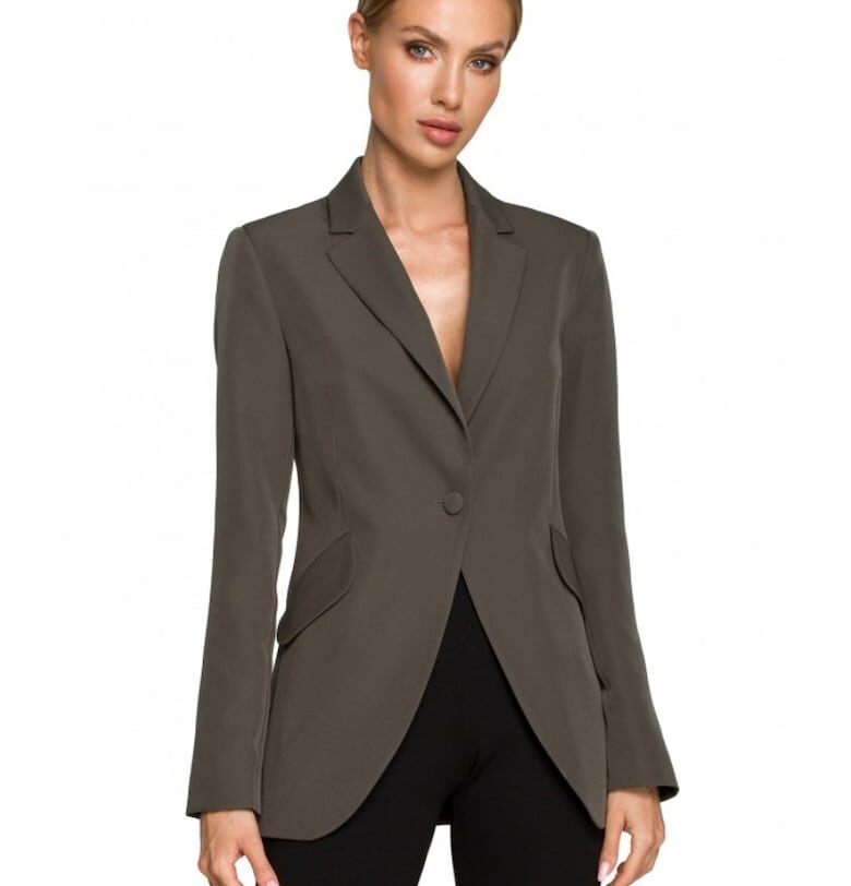 Дамско яке -  Полиестер/Еластан - Каки MOE